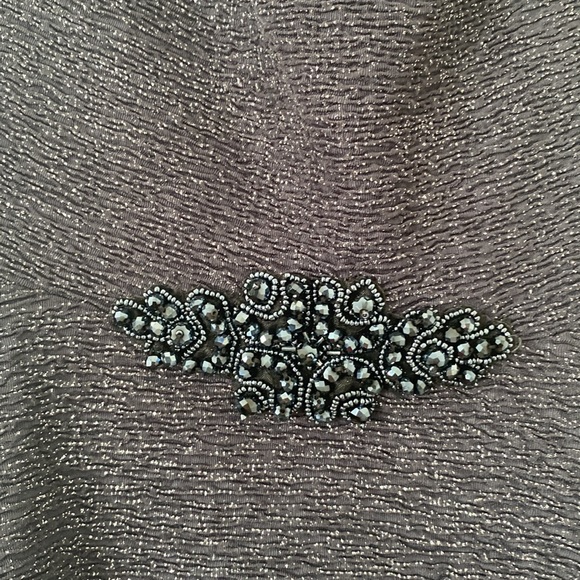 B&A from Macys - size 4 - black sparkly dress - Picture 2 of 9